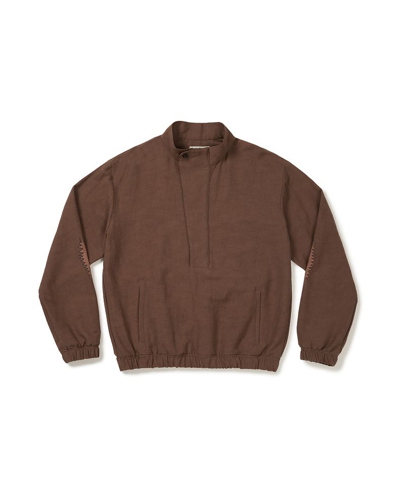 Pullover work shirt / Brick