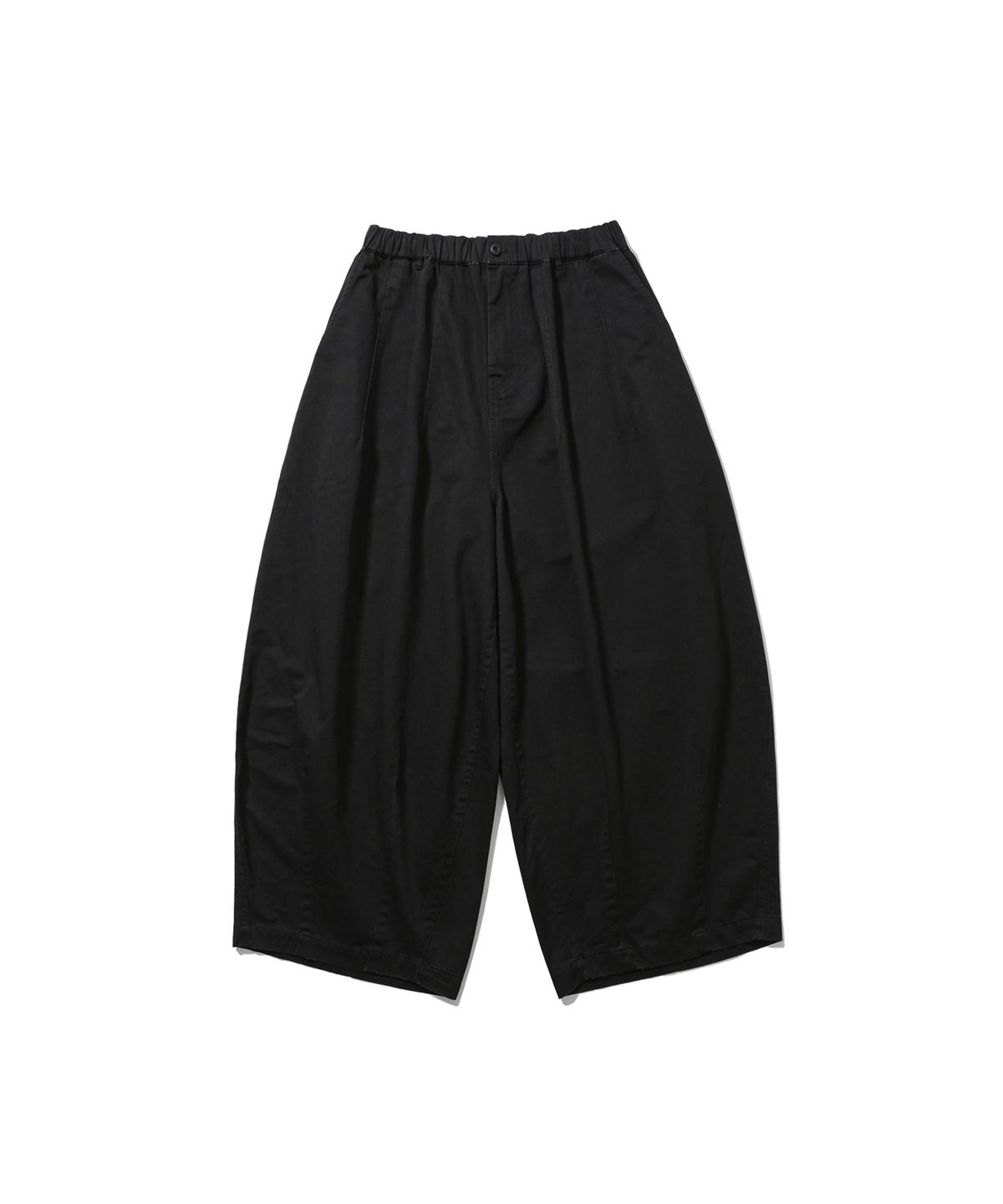 앵글런(ANGLAN) Washed Balloon Pants - Black