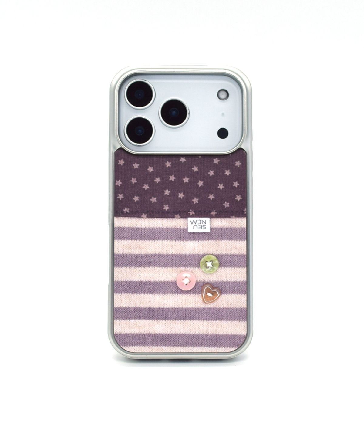 세컨드유니크네임(SECOND UNIQUE NAME) SUN CASE GRAPHIC BUTTON BEIGE