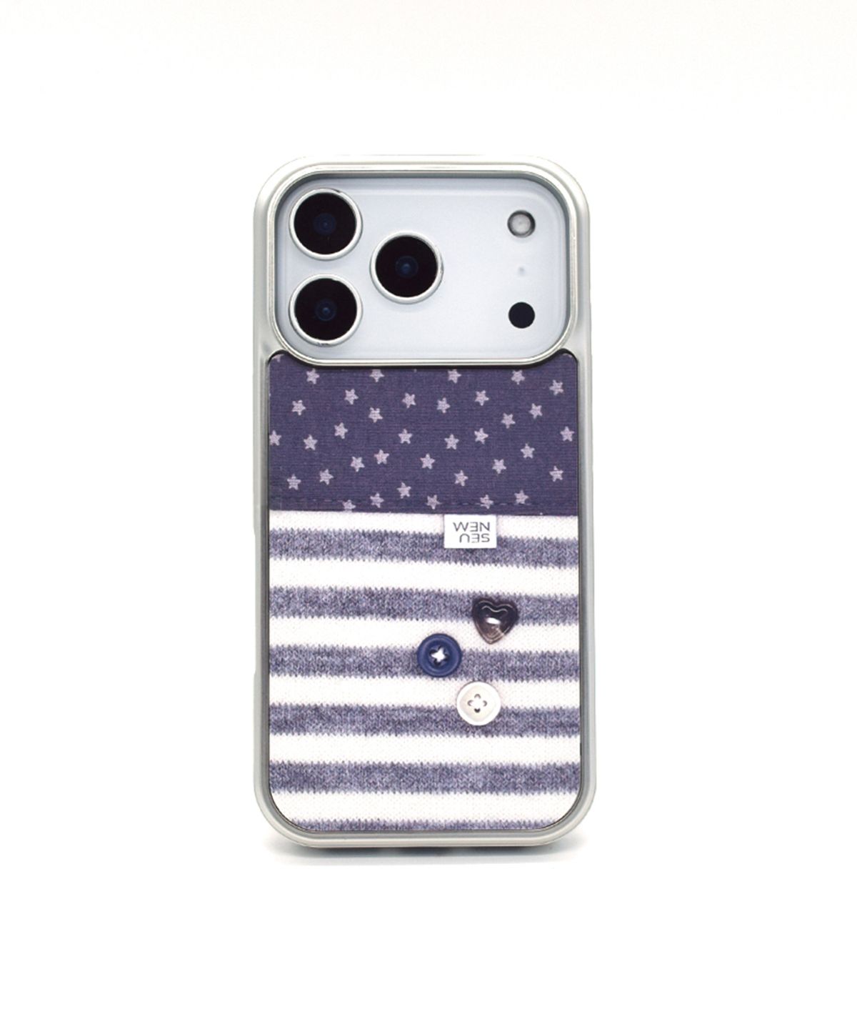 세컨드유니크네임(SECOND UNIQUE NAME) SUN CASE GRAPHIC BUTTON IVORY