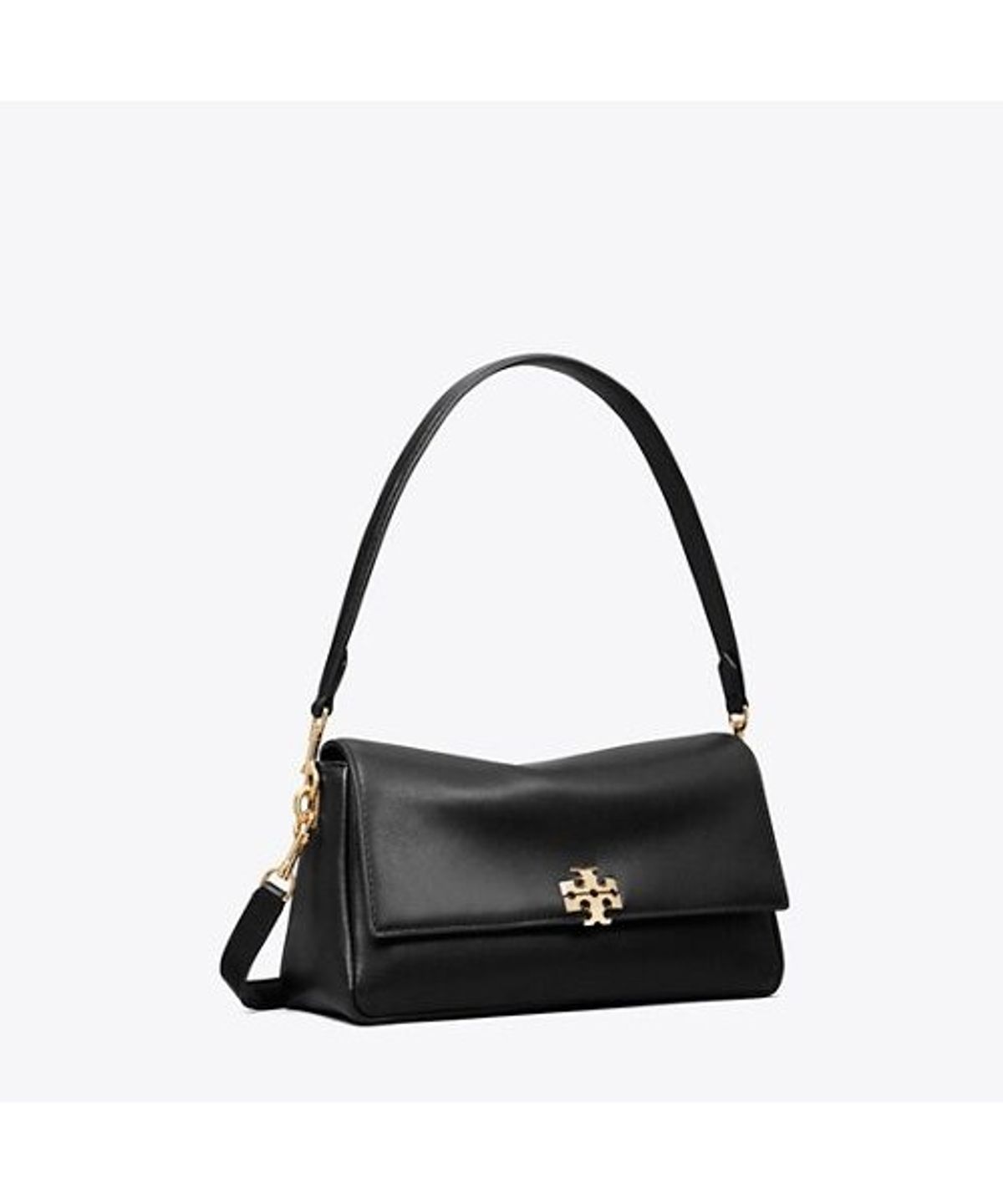 토리버치(TORYBURCH) 찰리 스몰 숄더 백 - 블랙