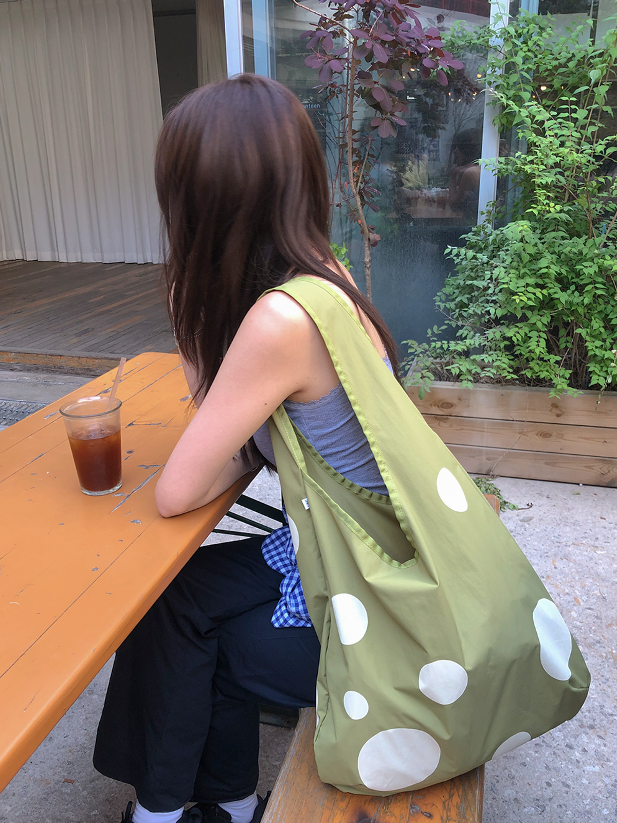 아코크(ACOC) Dot Bubble Bag_Green