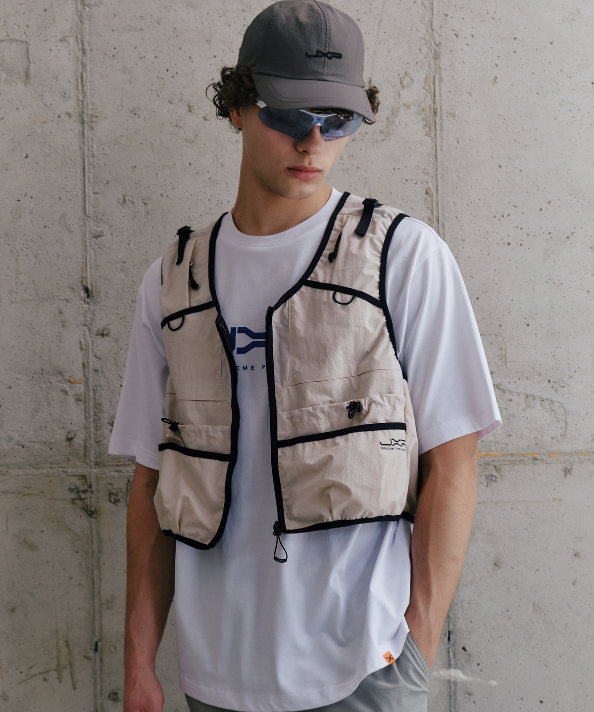 제이엑스피(JXP) Utility Vest (JR2JPU671BE)