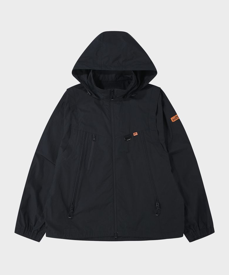Detachable Sleeve Jacket (JR1JPU272BK)