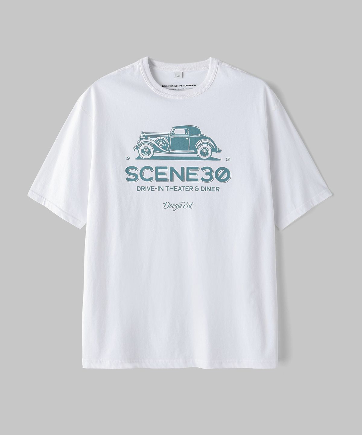 두기스 서플라이 컴퍼니(DOOGIES SUPPLY CO) Classic Short Sleeve ST Vintage Coupe Tee