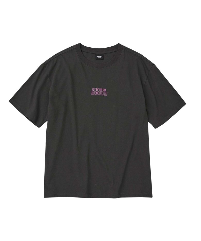 MANJA DOG 티셔츠_CHARCOAL GREY