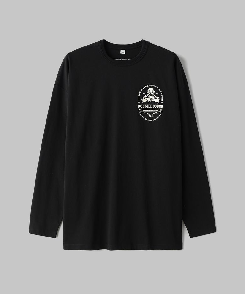 Loose Long Sleeve DD Head Chef Tee