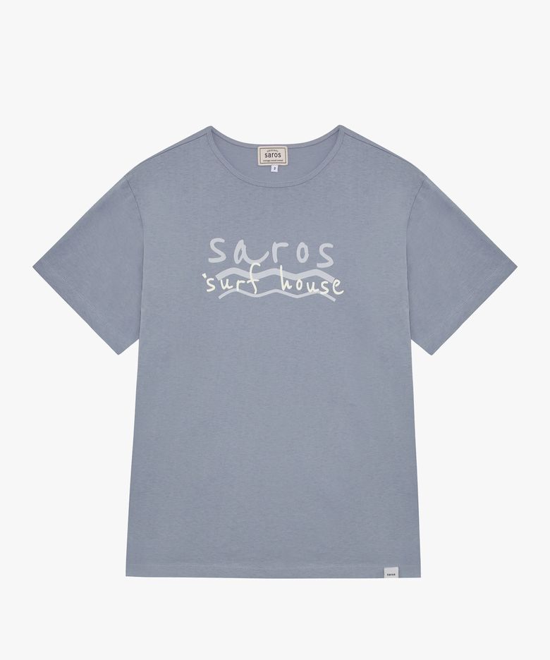 Saros surf house T-shirt - Blue(2)