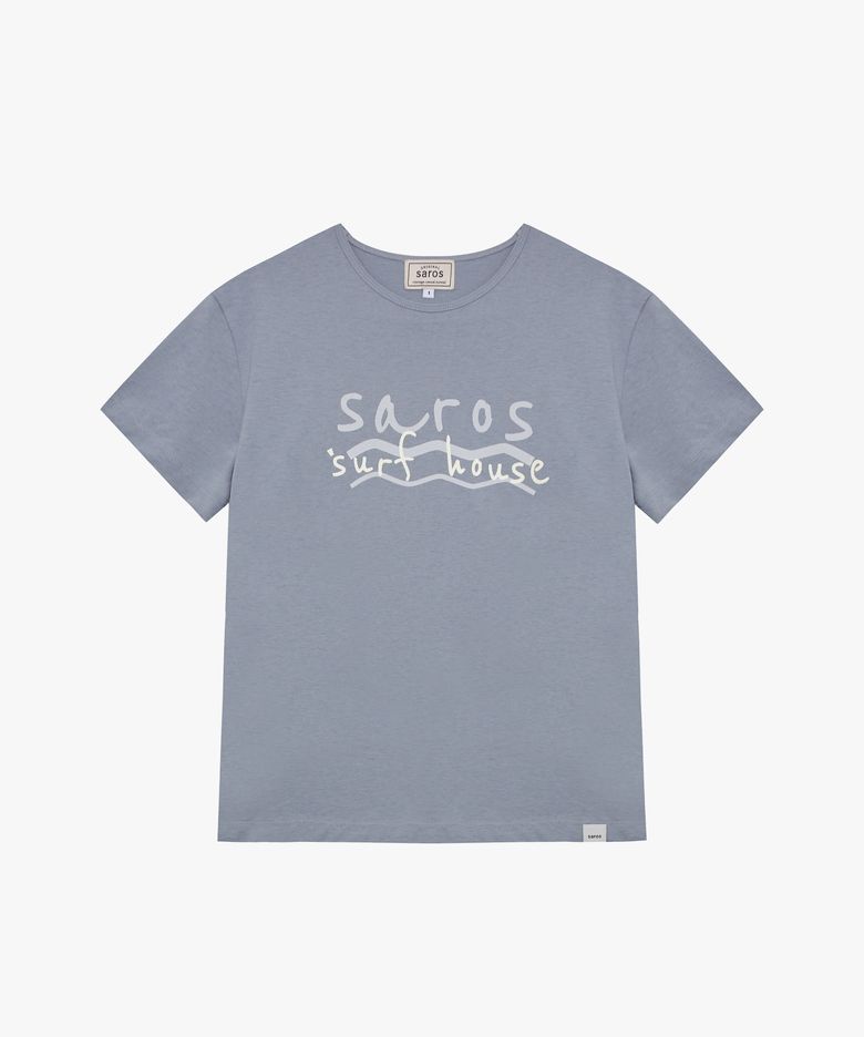Saros surf house T-shirt - Blue(1)