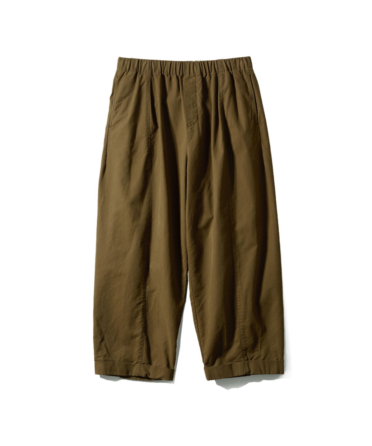 홀리선(HORLISUN) Blossom Curved Barrel Pants Pistachio