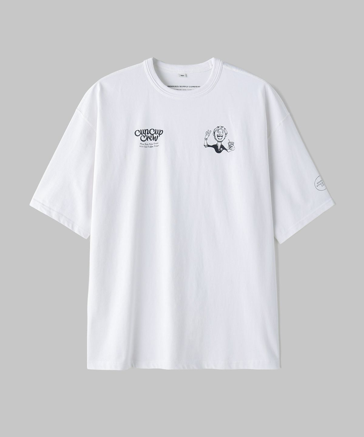 두기스 서플라이 컴퍼니(DOOGIES SUPPLY CO) Loose Short Sleeve CC Two Emblems Tee