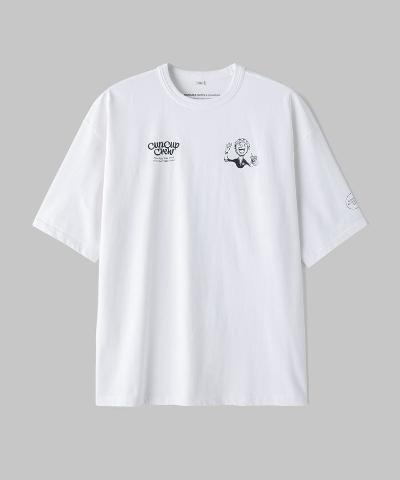 Loose Short Sleeve CC Two Emblems Tee