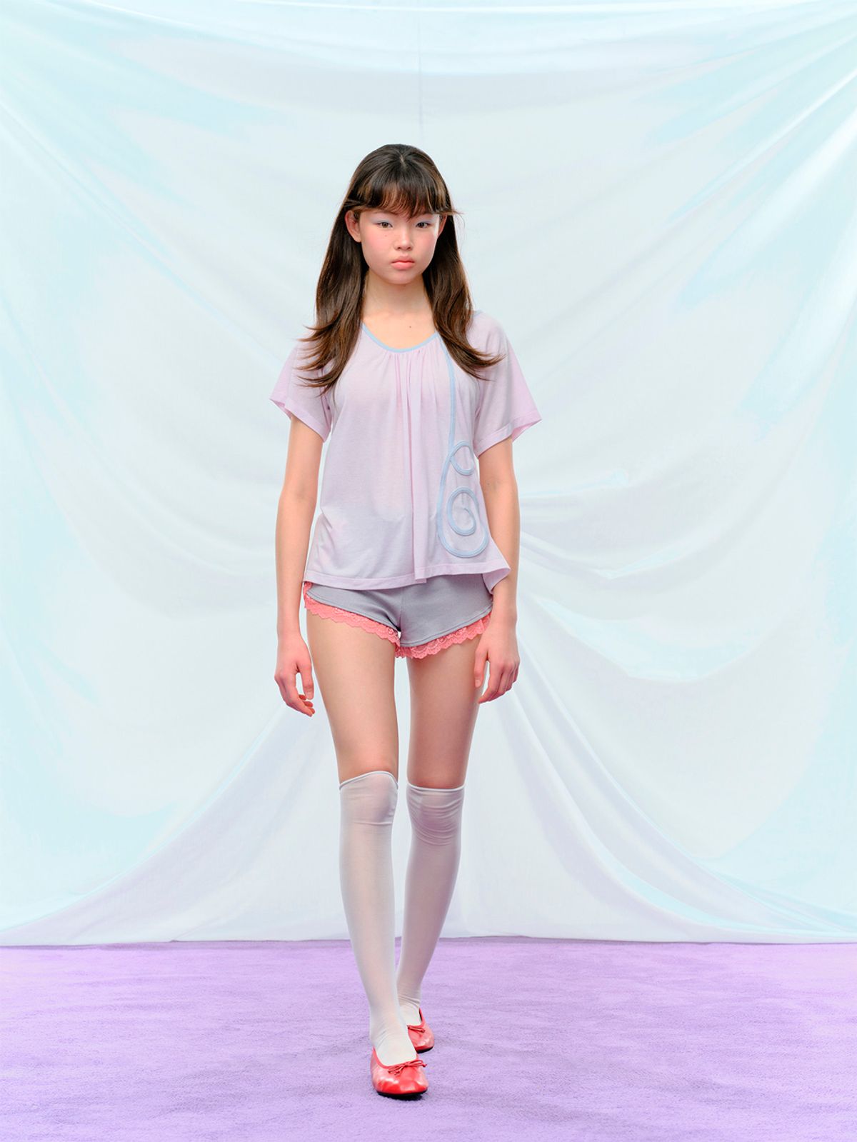 퓨레(PUREE) Mori top Pink