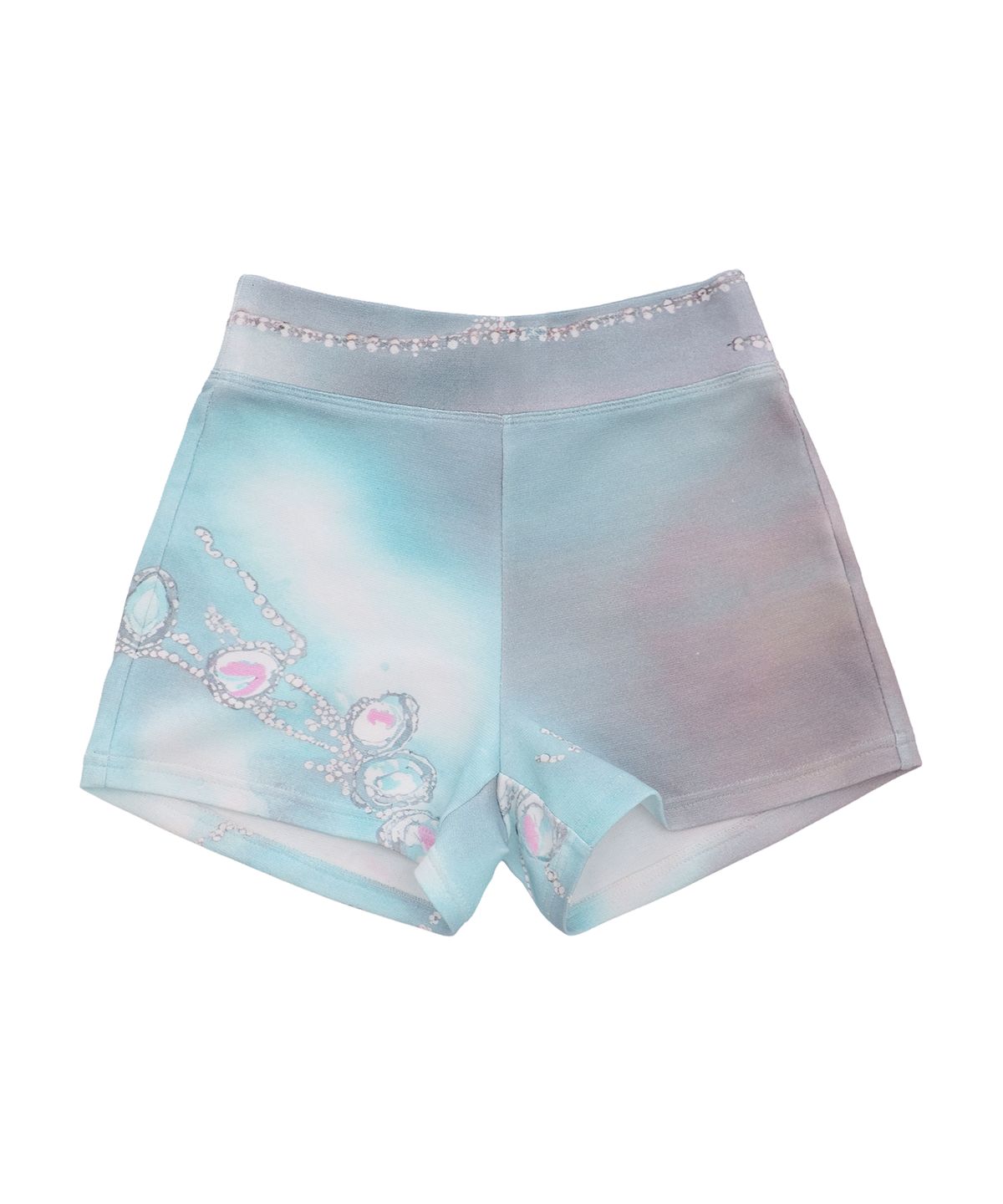 뮬립(MYULIP) GRAPHIC MICRO PANTS/SKYBLUE