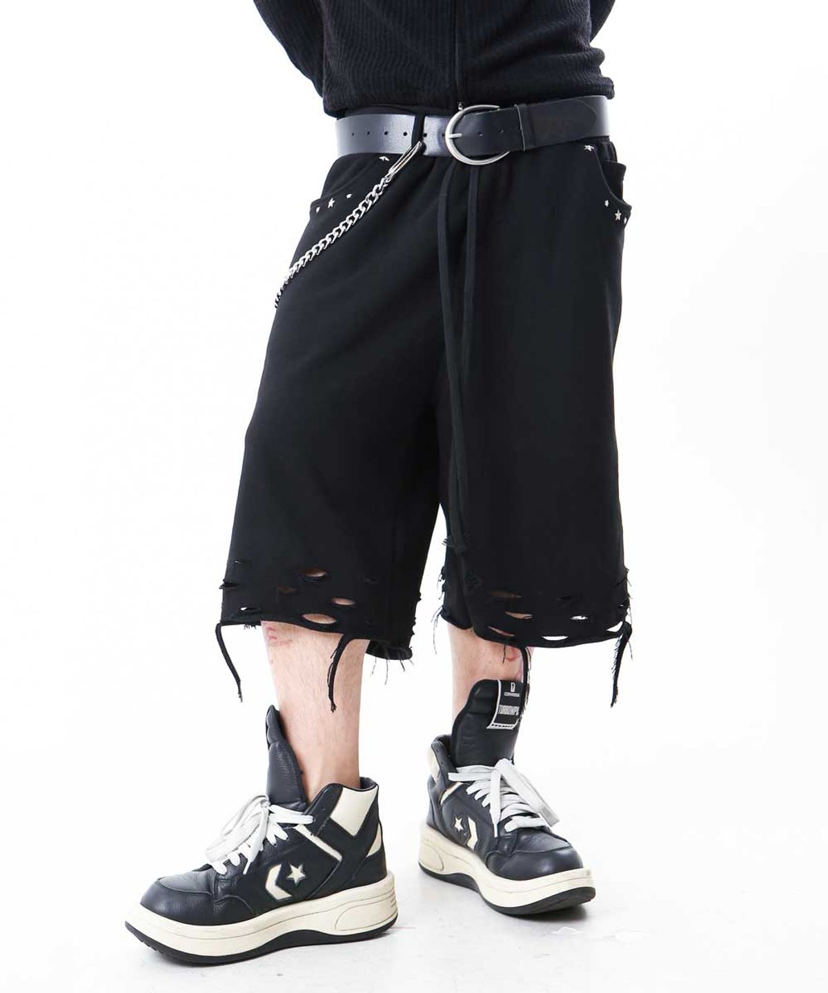 왓더파티(WHATTHEPARTY) Sword Bermuda PT - Black