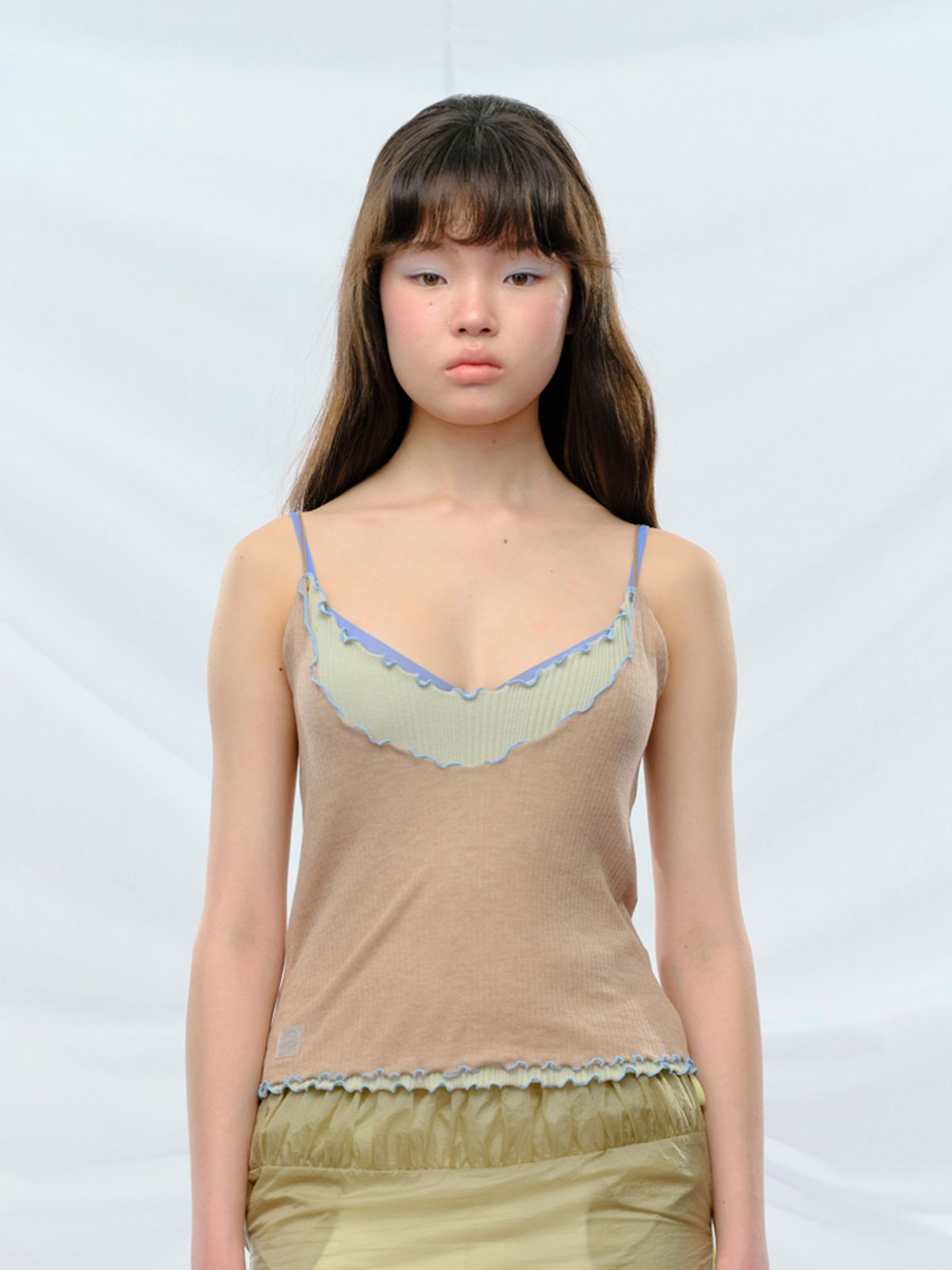퓨레(PUREE) Mirage Tank Top Naked