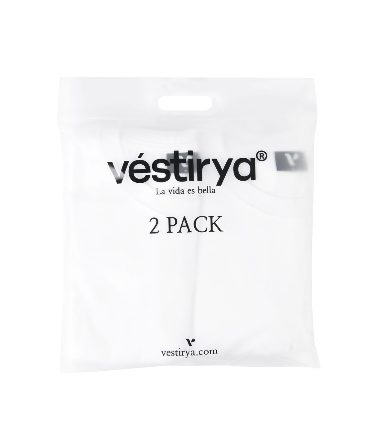 베스티리아(VESTIRYA) Everyday 2-Pack T-shirts White