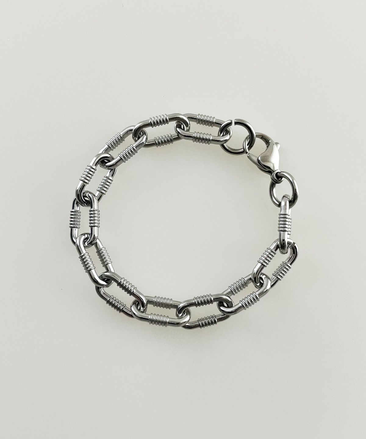 섹스토(SEXTO) [팔찌][써지컬스틸]2.6X16 O Chain bracelet Silver