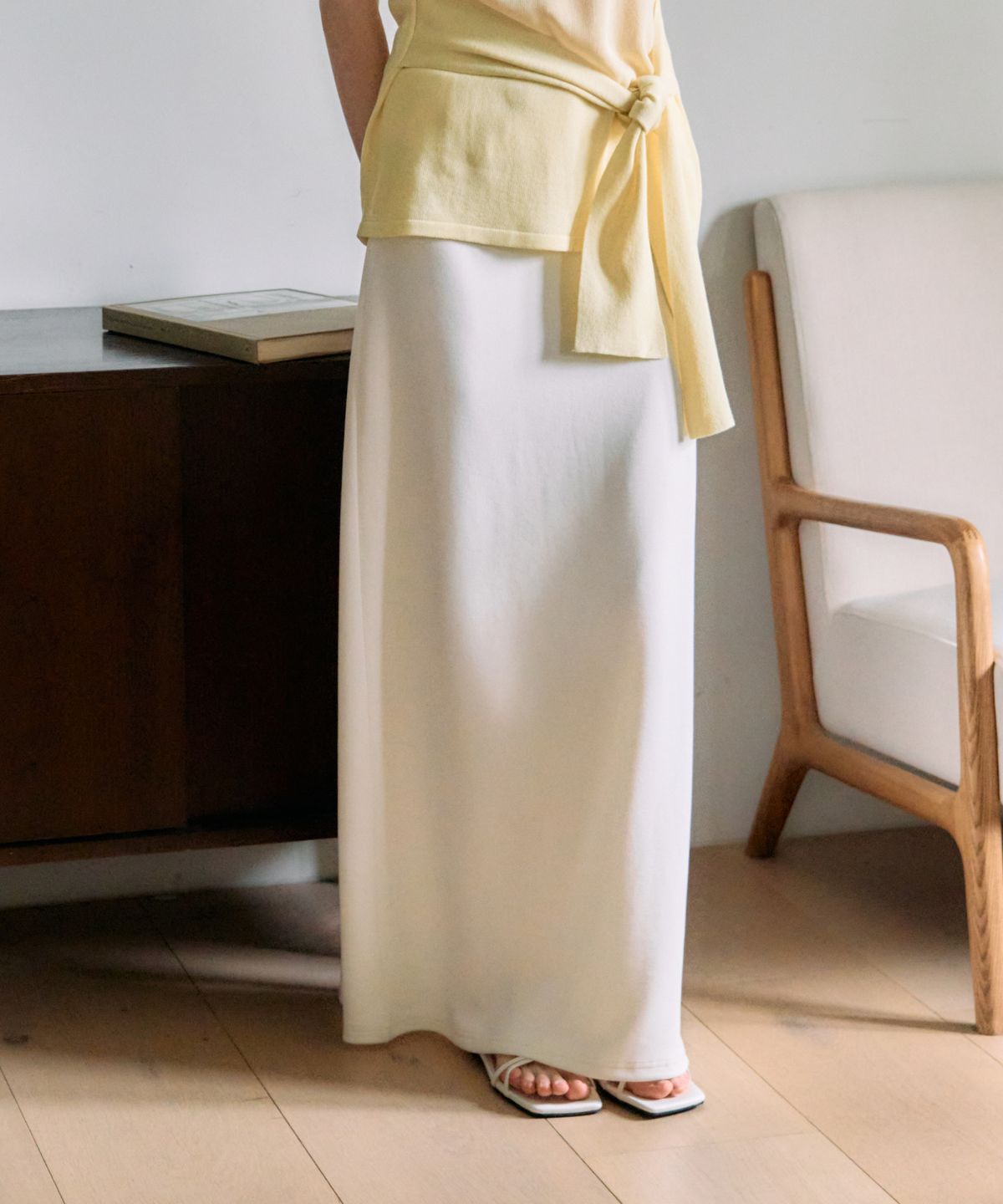 엘리오티(ELLIOTI) Mirel Easy Maxi Skirt_3Color
