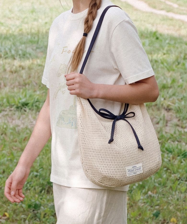LEGER MESH ECO BAG (IVORY)