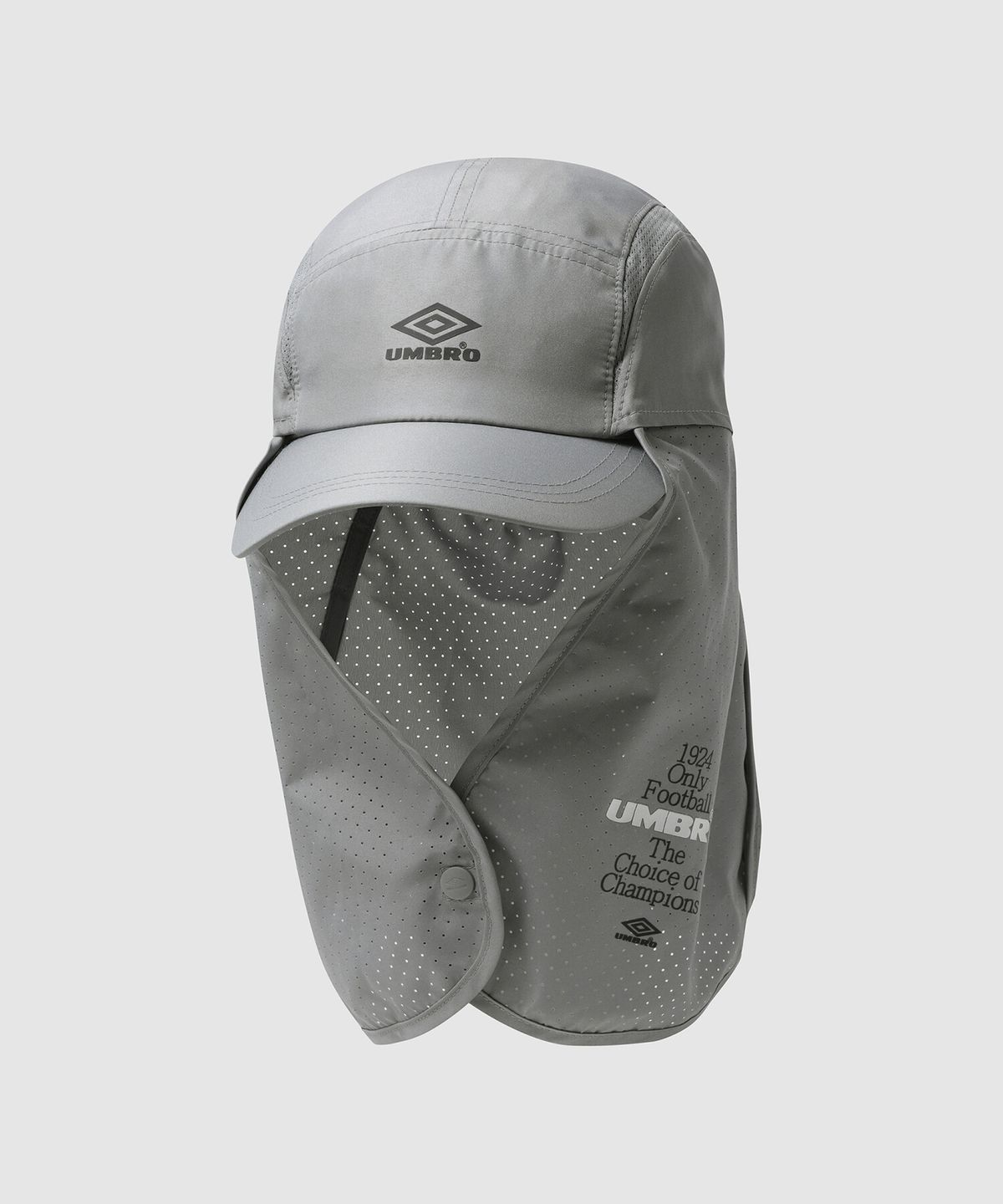 엄브로(UMBRO) 에센셜 2WAY 차양캡 그레이 UR223CCP55