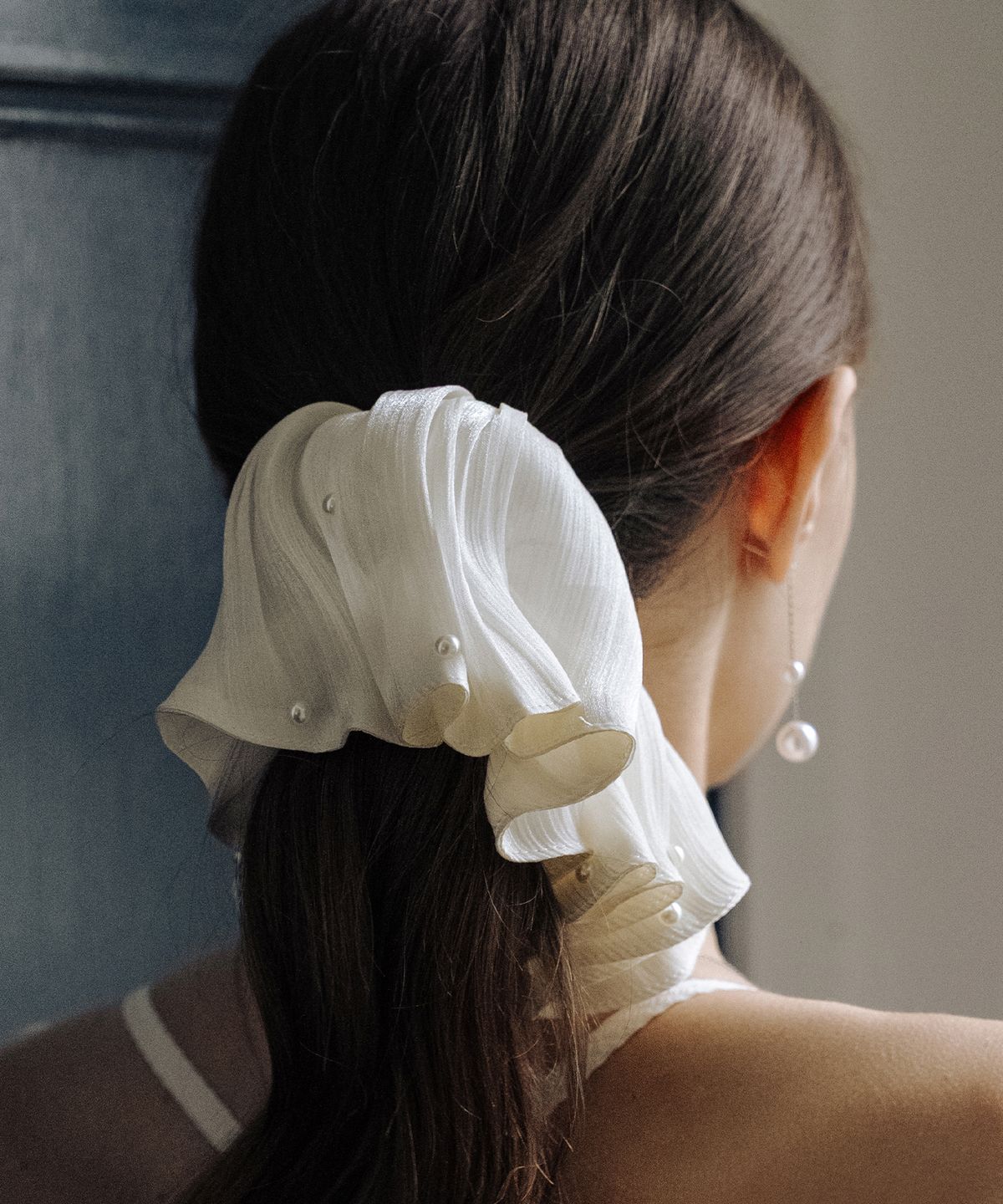 하스(HAS) HMS002 Pearl Shimmer Scrunchie