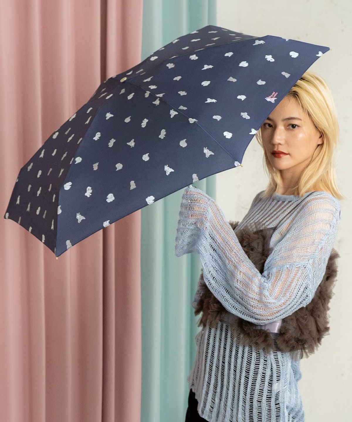 더블유피씨(W.P.C) Wpc.우산 퍼피 미니 5단 우양산 8357-176-002