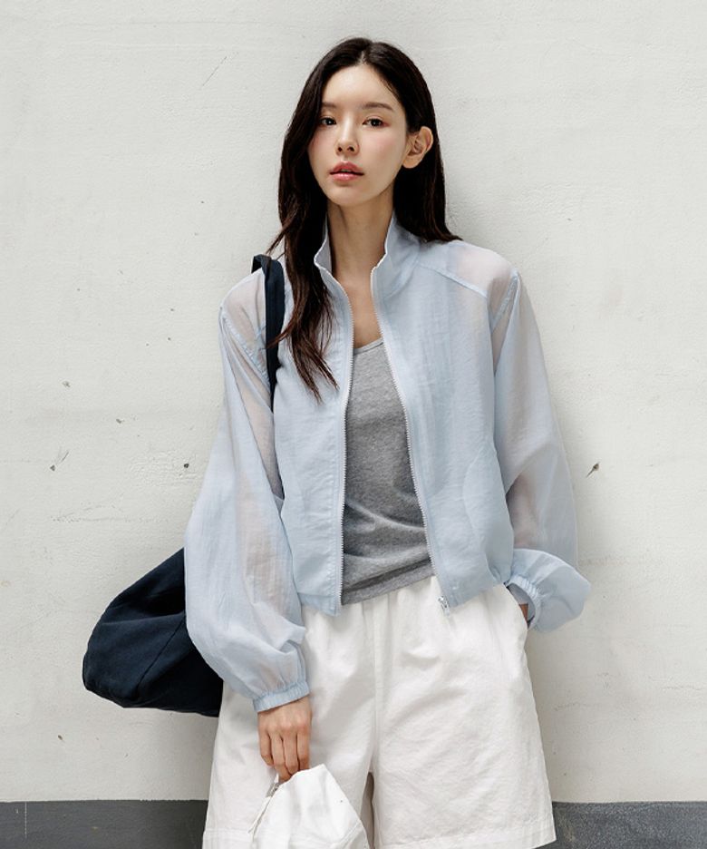 텐셀 시어 바람막이 점퍼_F6H296JP