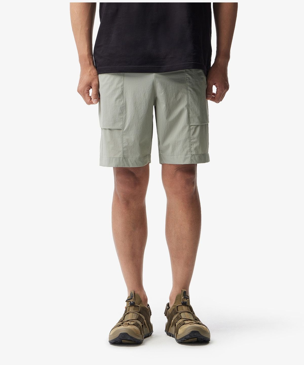 노스페이스(THE NORTH FACE) NS6NS20C 남성 아이스큐브 쇼츠 HERB GARDEN