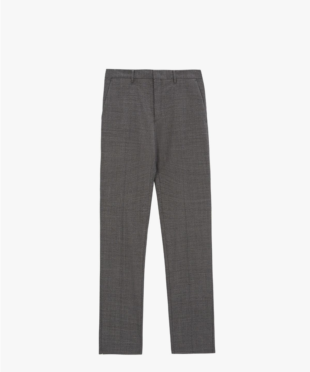 이지오(EZIO) Basic Summer Wool Slacks_Brown