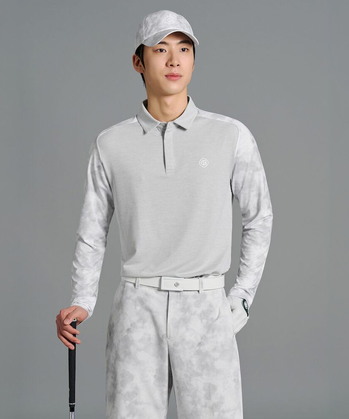 빈폴골프(BEANPOLE GOLF) [B_under] 남성 클라우디 패턴 AIO - 라이트 그레이