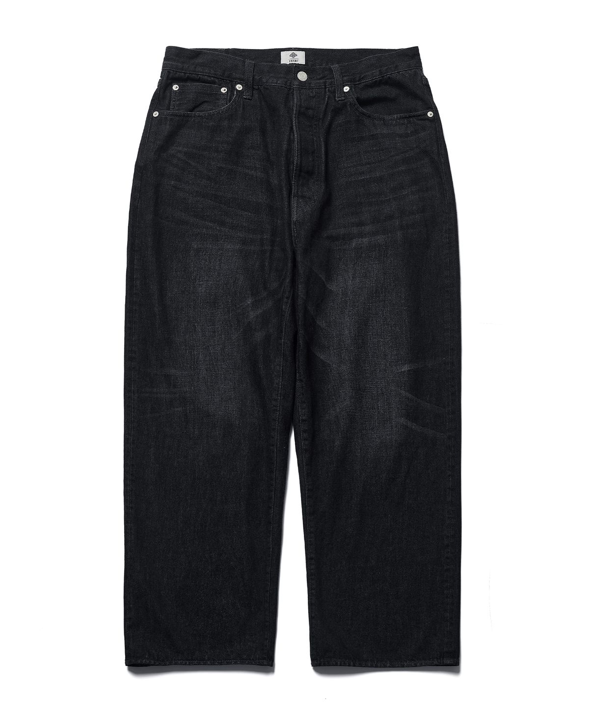 에스파이(ESFAI) LOT.E68 DENIM PANTS (WASHED BLACK)