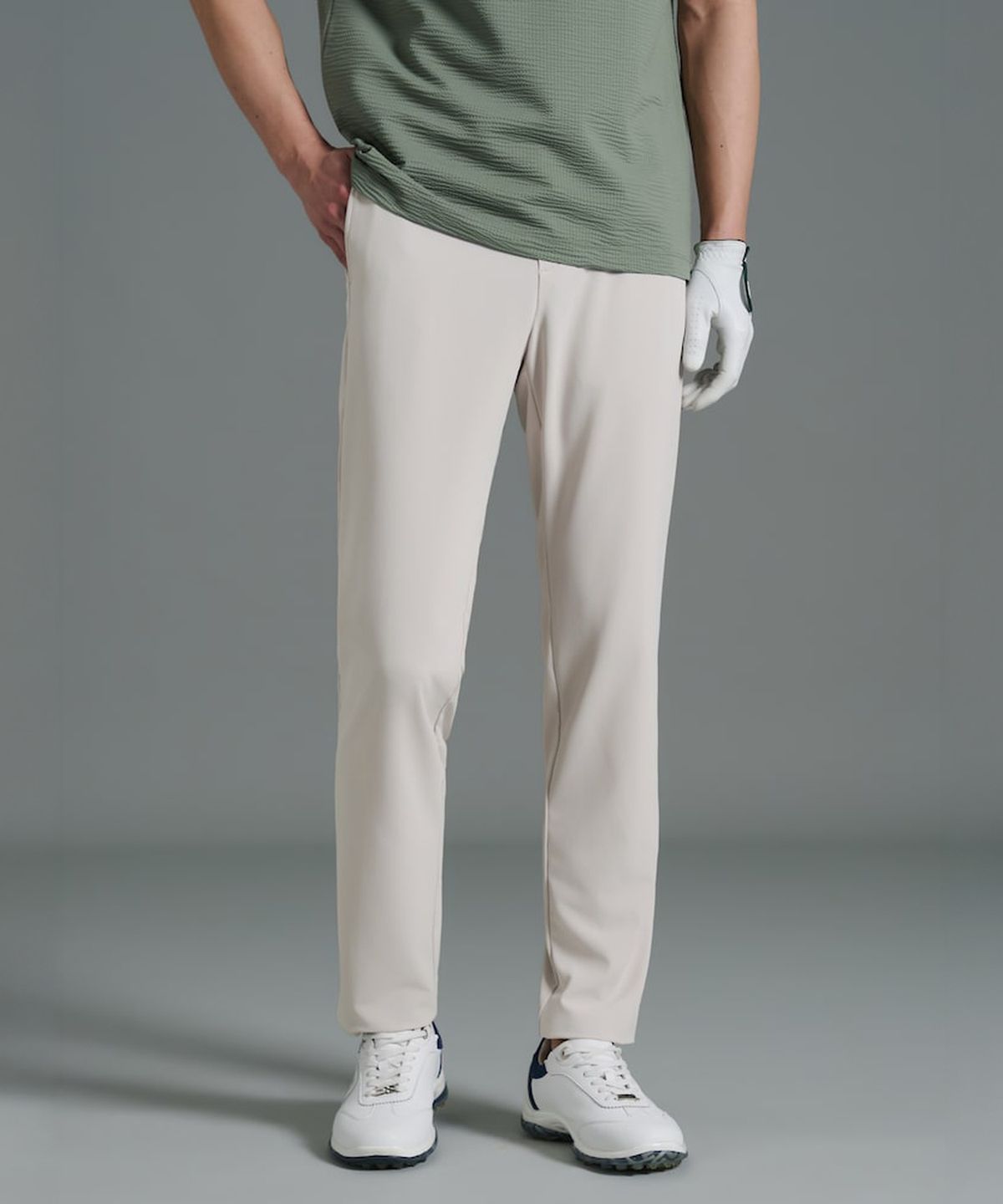 빈폴골프(BEANPOLE GOLF) [B_under] 남성 에어 메쉬 슬림 팬츠 - 베이지