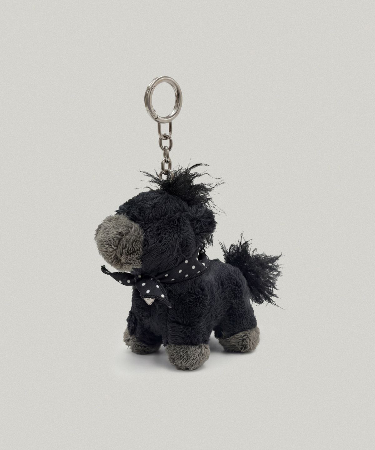 폴뉴아(FOLNUA) HANKIE FOLLY KEYRING (BLACK)