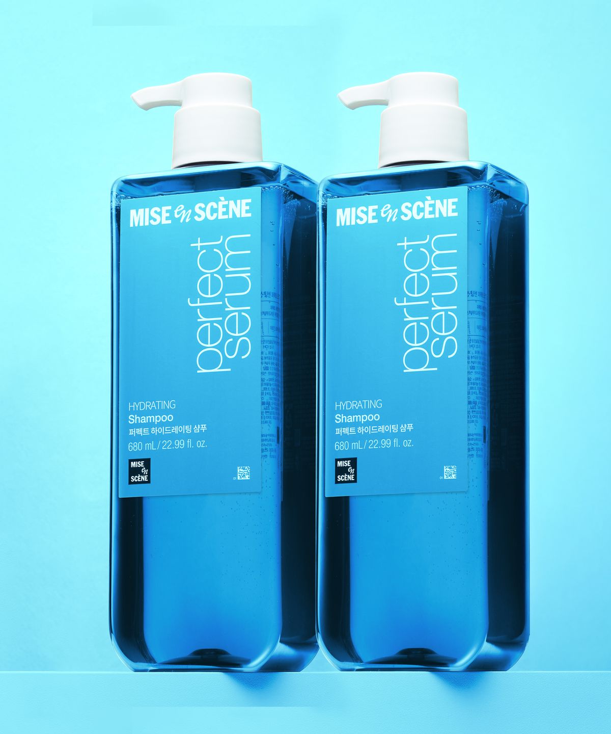 미쟝센(MISEENSCENE) [얇고 힘없는 모발] 퍼펙트 세럼 하이드레이팅 샴푸 680ml 2입
