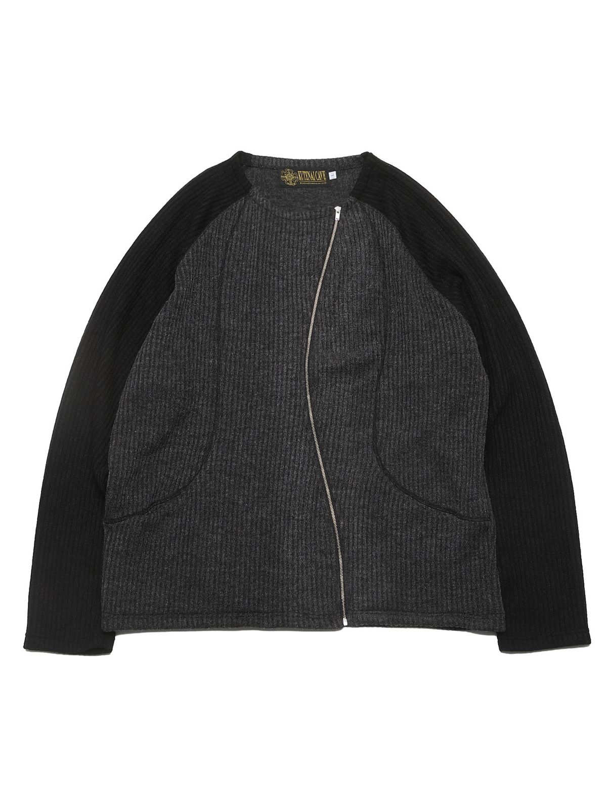 쿠테나이 케이브(KUTENAI CAVE) Twisted rib zip-up