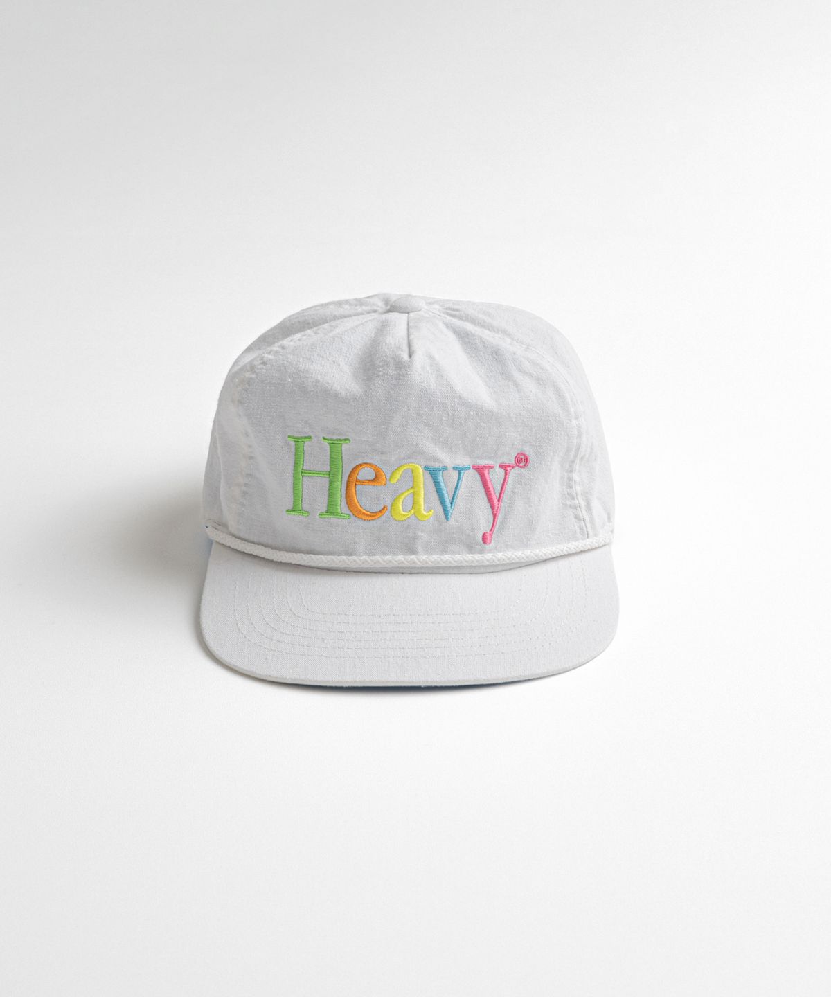 비헤비어(BEHEAVYER) 19XX ROPE TRUCKER CAP off white