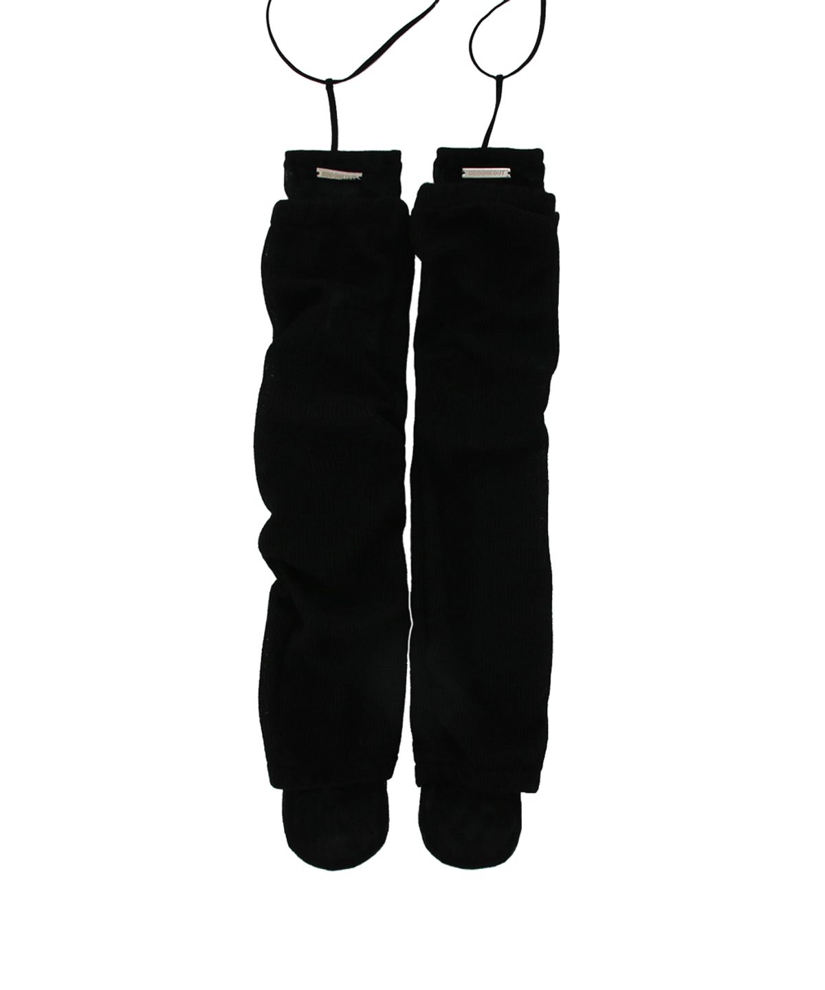 오드원아웃(ODDONEOUT) LAYERED LEG WEAR BLACK
