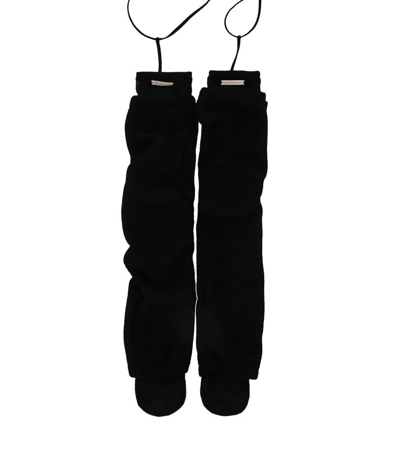 LAYERED LEG WEAR BLACK