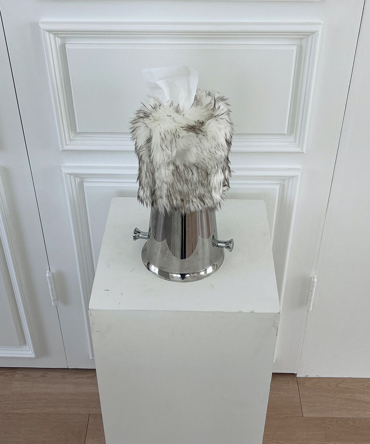 칸드(KAND) Tip dipped fur 티슈케이스 2sizes