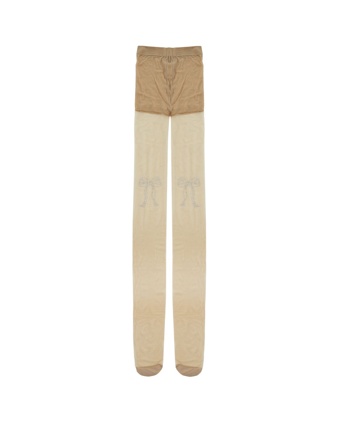 오드원아웃(ODDONEOUT) STONE RIBBON STOCKING BEIGE
