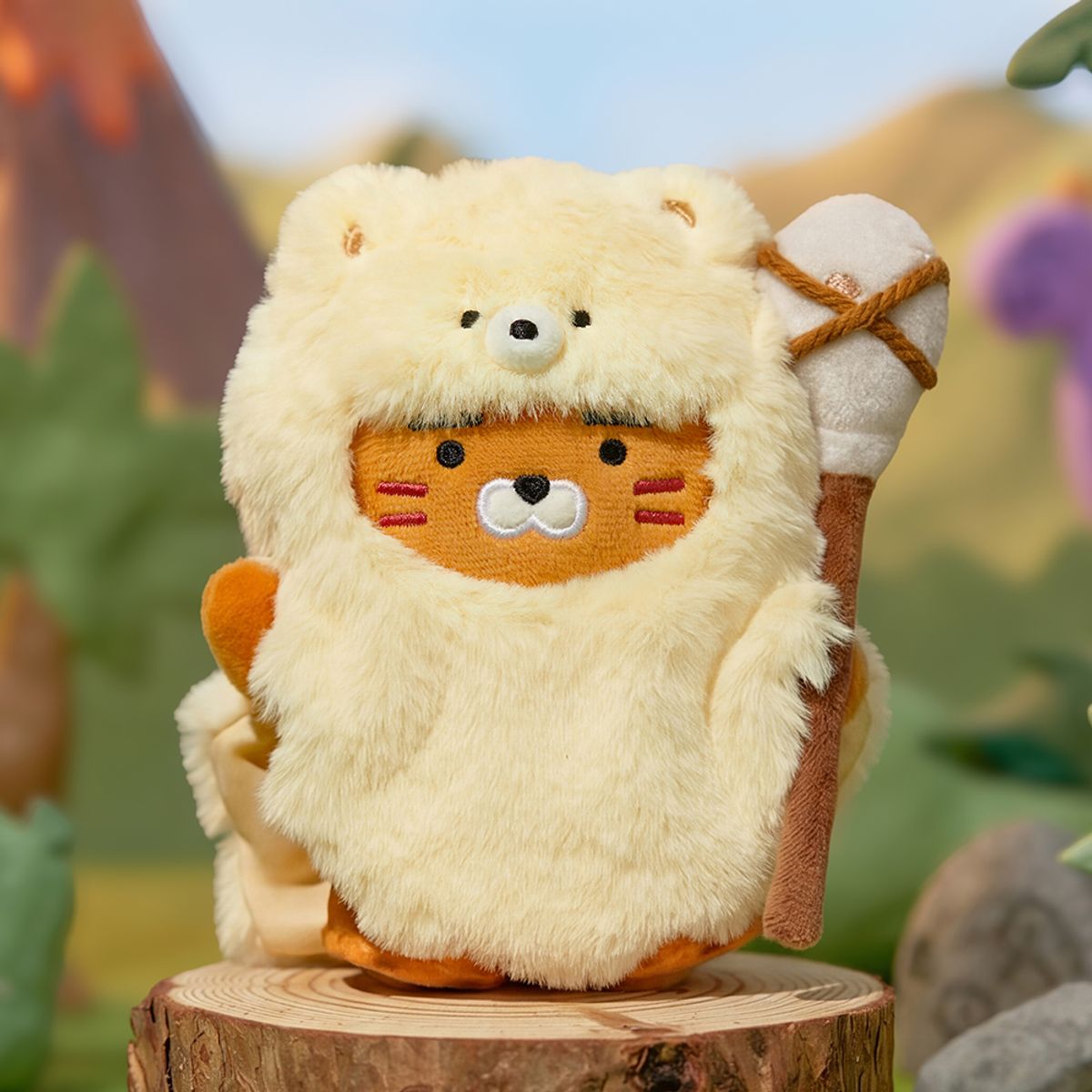 카카오프렌즈(KAKAO FRIENDS) 우가춘가 키링인형_라이언