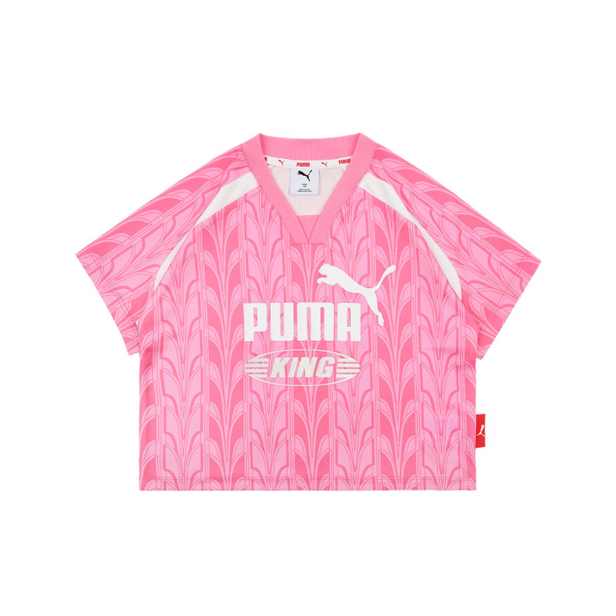 푸마 키즈(PUMA KIDS) 여아 그래픽 매쉬 반팔티_PK62TL404