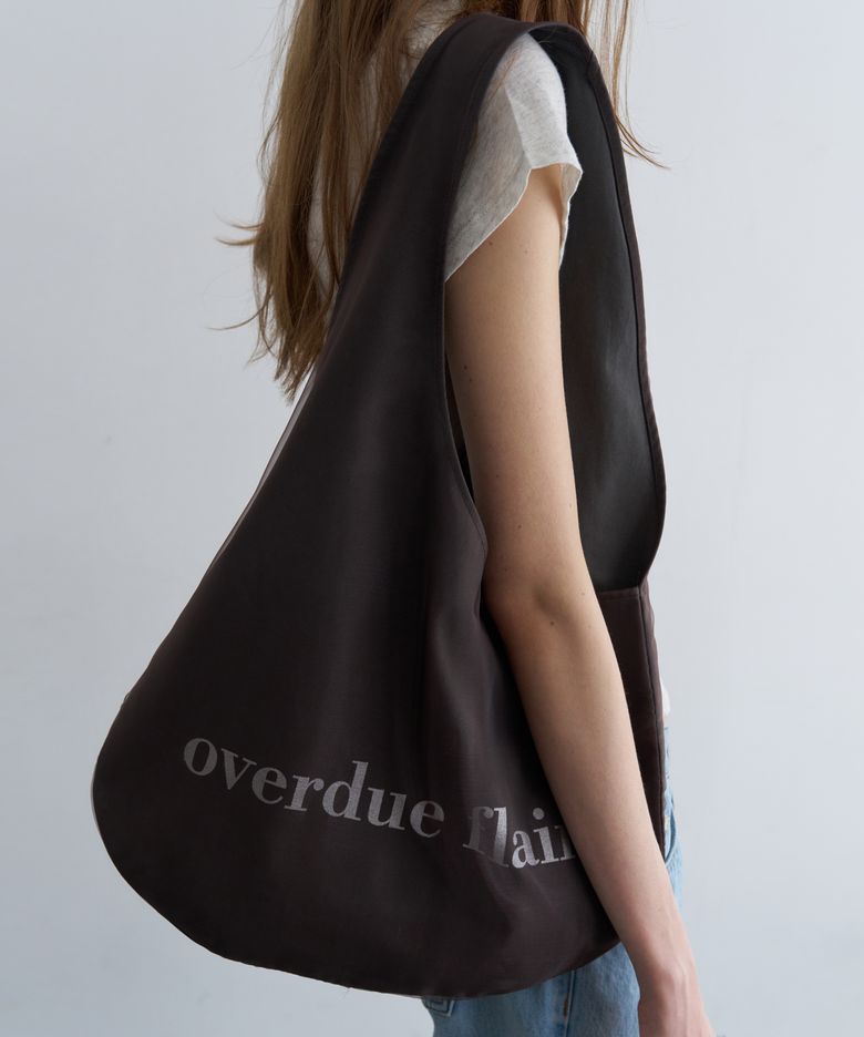 ORGANZA LAYERING ECO BAG_CHARCOAL