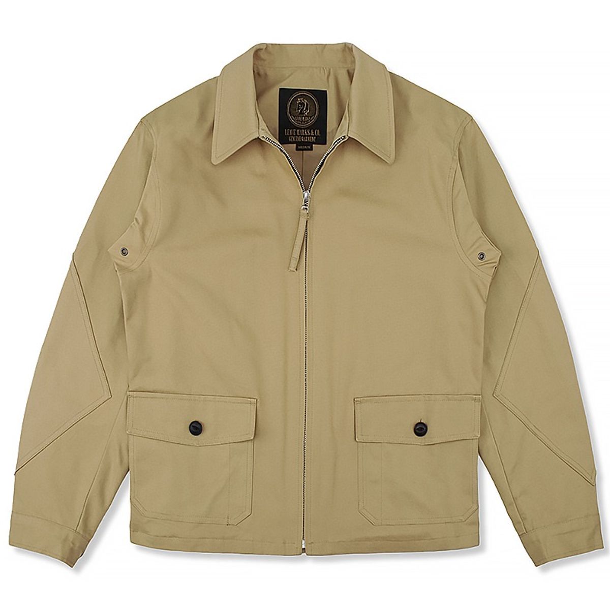리브마크스(LEAVE MARKS) LM. LOT 102 Flight Jacket Beige