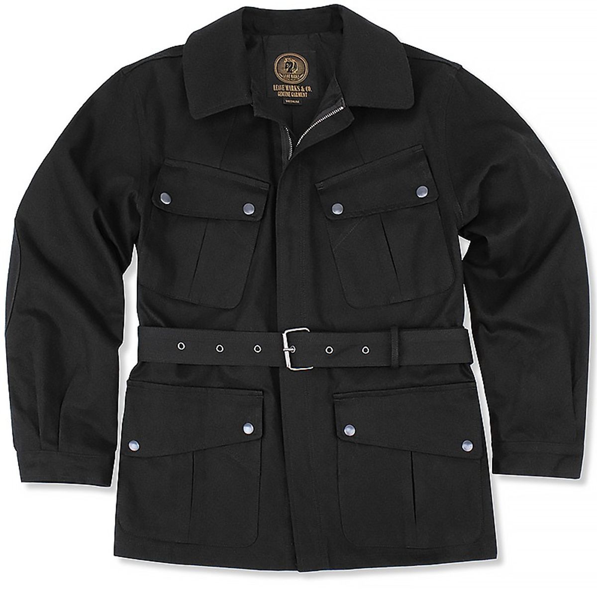 리브마크스(LEAVE MARKS) LM. LOT 101 Jump Jacket Black