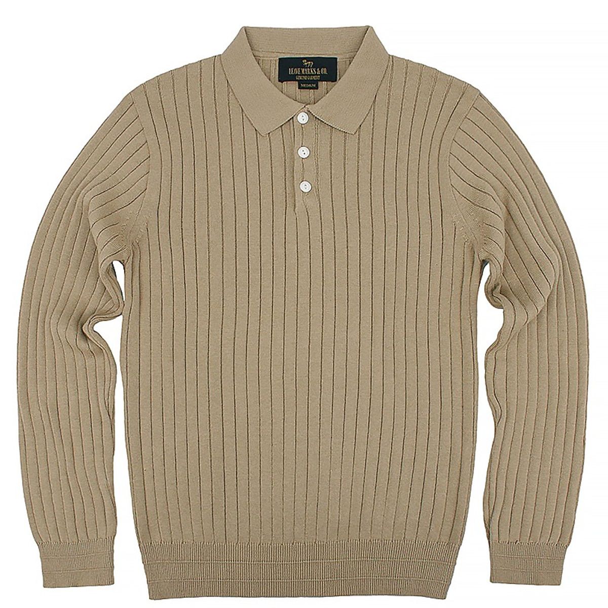 리브마크스(LEAVE MARKS) LM. LOT 202 Golgi Knit Polo Beige