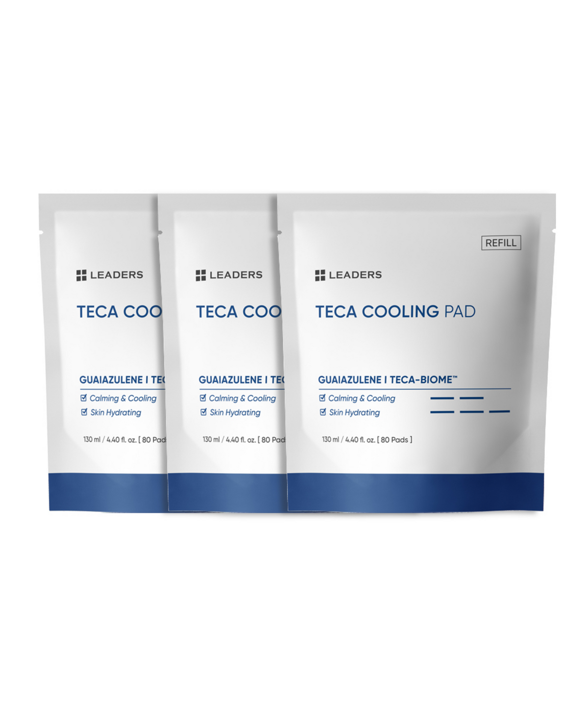 리더스코스메틱(LEADERS COSMETICS) [리필3개] 리더스 쿨링 진정 패드 (80매+80매+80매)