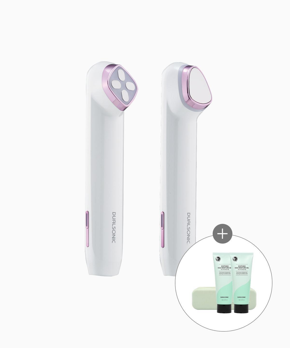 듀얼소닉(DUALSONIC) 글림빛 마름모+세모 물광 패키지 (고주파 + 물광 진정 물방울초음파)