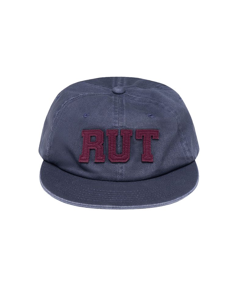 Pigment Applique Twill Ball Cap - Blue